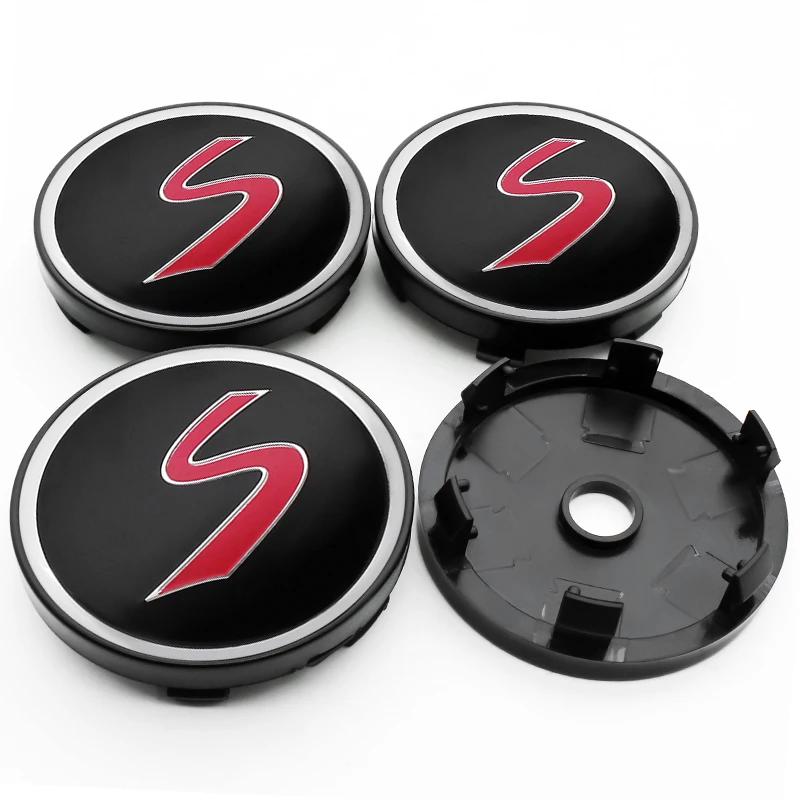 4 ks 60mm středové krytky kol pro auto, kryt ráfku, emblém, odznak, dekorace pro MINI Cooper One S F54 F55 F56 R56 R60 Clubman Coupe