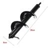 D2 9 To 18 Inch Earth Planter Spiral Auger Drill Bit Post Hole Digger Power Garden Auger Kit Spiral Drill Bit Tool Set for Metal
