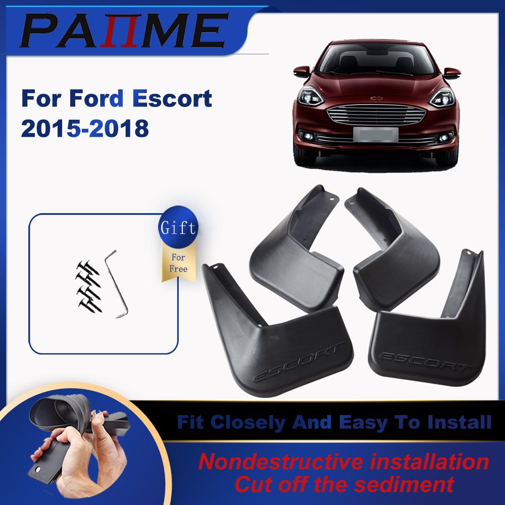 

Брызговики для Ford Escort 2015-2018, 4 шт./компл., формованные брызговики, передние и задние брызговики, брызговики, крыло