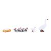 Toys Swan Model Life Cycle Figures Cycle Duck Figurine Growth Cycle Simulation White Goose