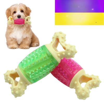Pet Toy Dog  Barking Dog Bone Leaking Food  Chewing and Grinding Teeth  Making Sounds  Self-pleasure Toy