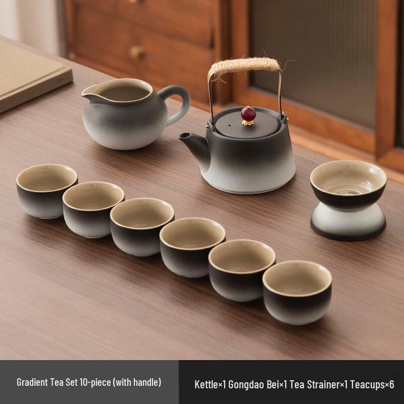 Chaxun Coarse Pottery Kung Fu Tea Set
