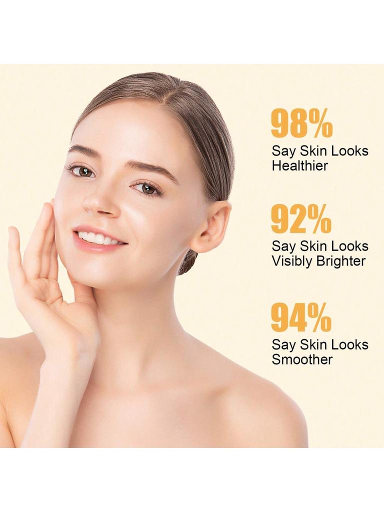 1Pc 100ML VITAMIN C FACE SERUM Deep Moisturizing Hydrate The Face Penetrates Deep Into Pores,Hydrate