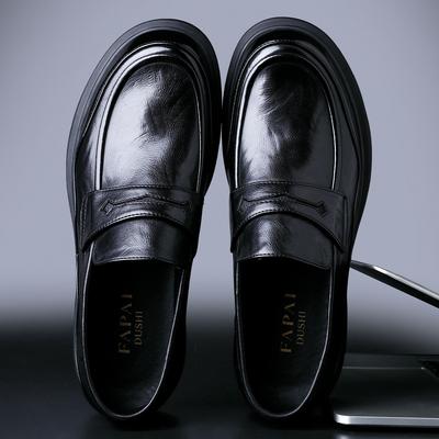 2025 Herrenschuhe Business und Freizeit Ein-Pedal-Slipper erste Schicht Rindsleder Trend vielseitig Herren High-End Lederschuhe neu