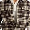 Polo Ralph Lauren Plaid Fleece Stretch Long Sleeve Shirt Men Shirts 710980823-001