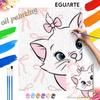 Marie Cat Digital Oil Painting Art Handmade Diy Gift Home Decoration