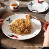 ZISIZ Rooster Ceramic Shallow Plates