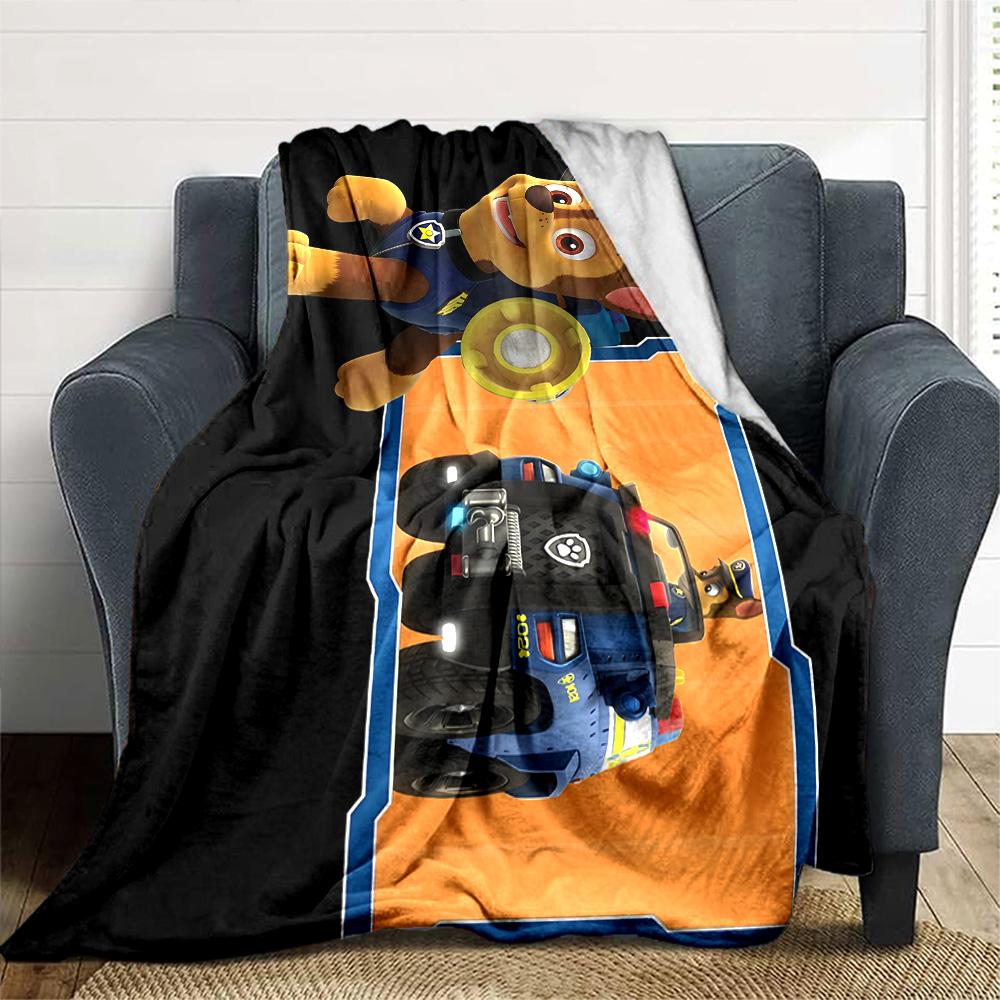 1pc Paw Paw10 Blanket, Gift, for Men and Women, Soft Blanket, Good for Sofa Bed Couch Travel, Lightweight Flannel Blanket