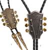 Gaitar Bolo Tie Western Bolo Tie Gaitar Music Necklace Moranse Bolo Tie Cowboy Leathers Necktie Cowboy Bolo Tie