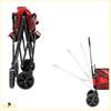 Foldable beach cart trailer 100kg camping tourist for holidays