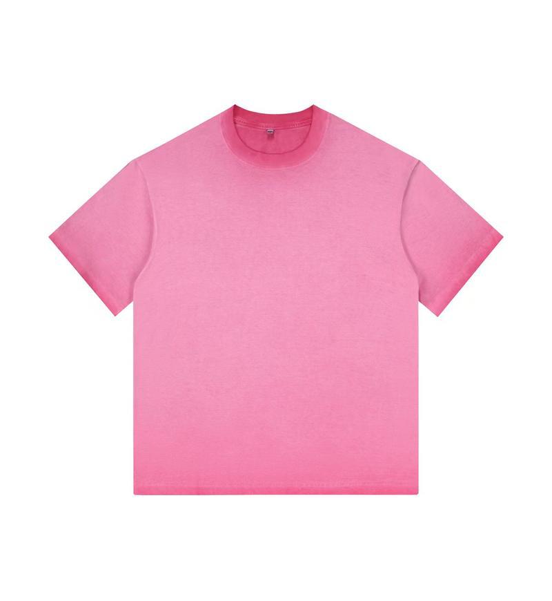 

Ретро двухцветный градиентный хлопковый облегающий женский топ с коротким рукавом, 240 г S