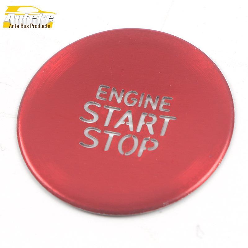 21 Elantra One-Button Start Sticker & Headlight Control Sequin Accessories