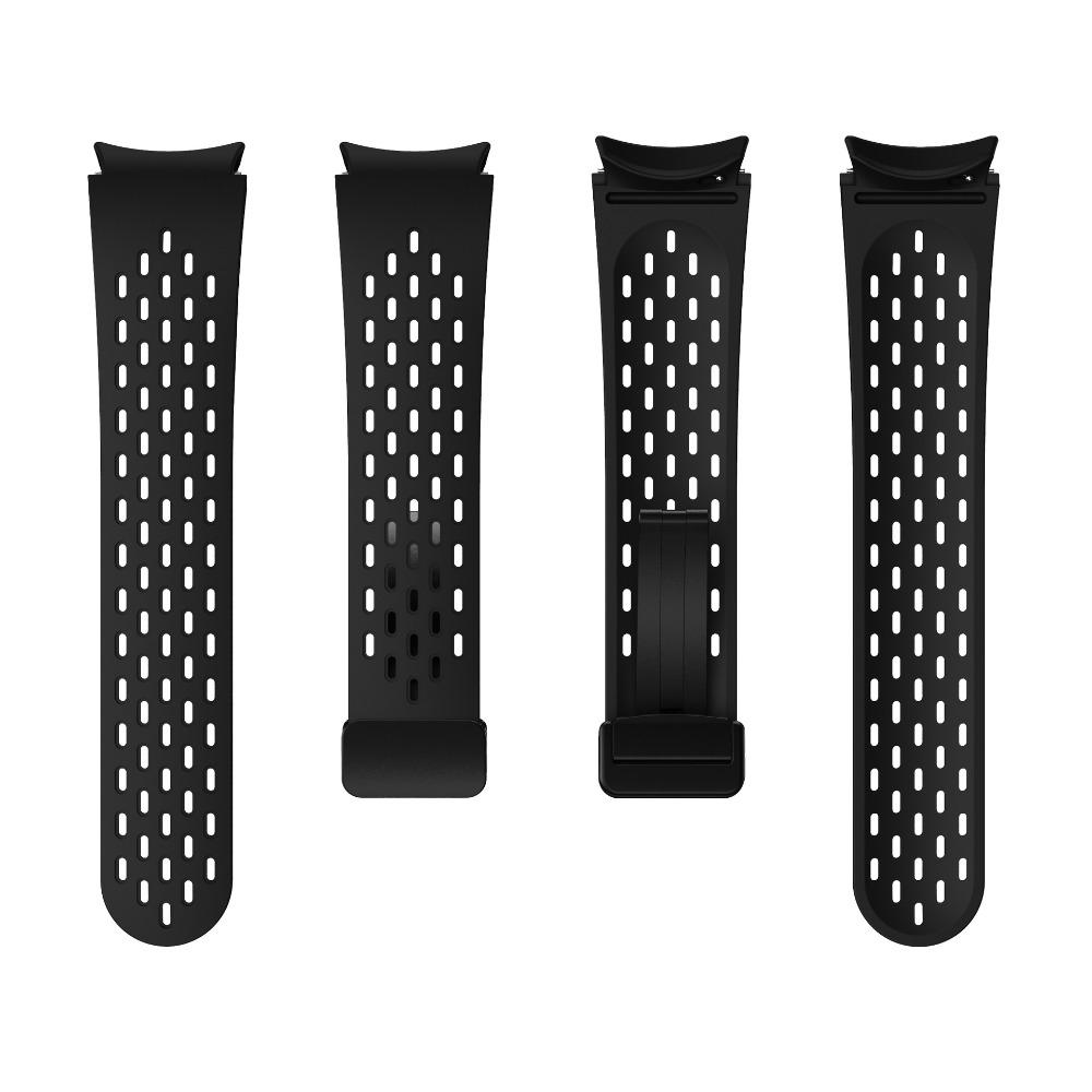 

Replacement Bracelet Foldable Buckle Watch Band Soft Silicone Strap for Samsung galaxy watch 6/5/4