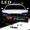 För Tiburon ATS BLS CT4 CT5 CTS EXT SLR SRX XT6 XTS Escalade Deville DTS LED Bilens Främre Grill Emblemljus Dekoration