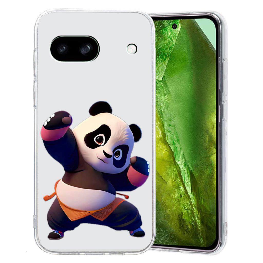 For Google Pixel 8a Case Pattern Printing Anti-Scratch TPU Phone Cover