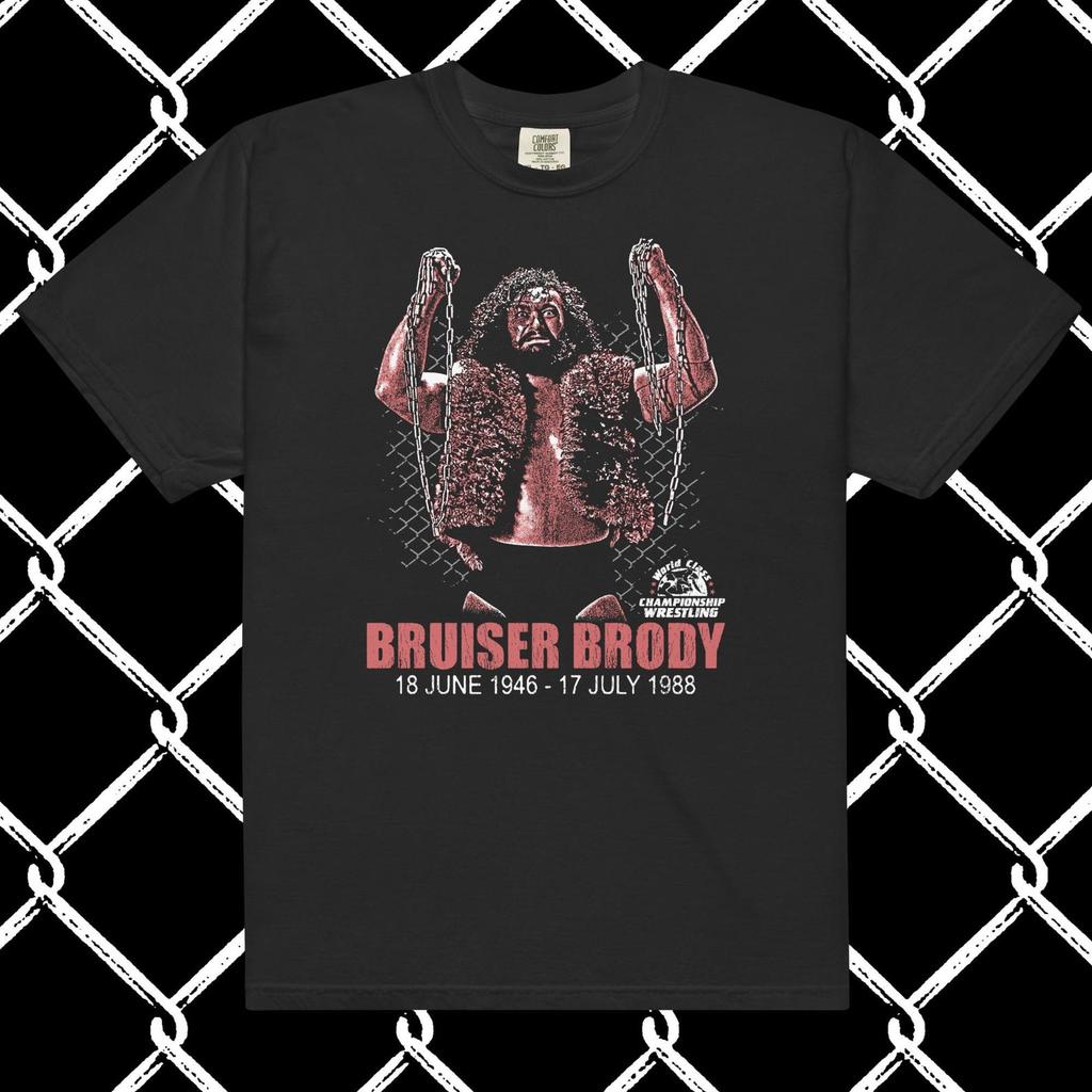 Bruiser Brody WCCW: Wrestling Comfort Colors T-Shirt