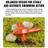 Airplane Shape Fishing Bait Simulation Design Small Mini Easy to Carry Fishing