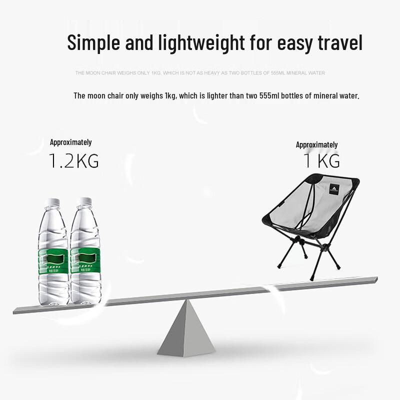 Portable Folding Camping Moon Chair