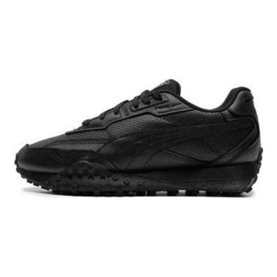 Pantofi de sport Blacktop Rider din piele, unisex, gri Shadow-Grey 393823-02