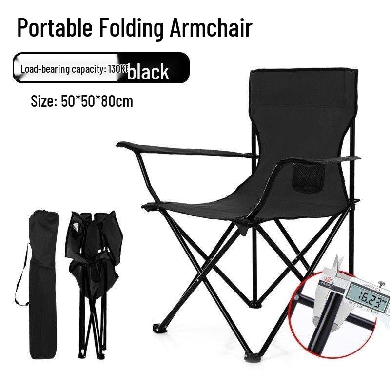 Ultralight Folding Camping & Beach Chair with Backrest
