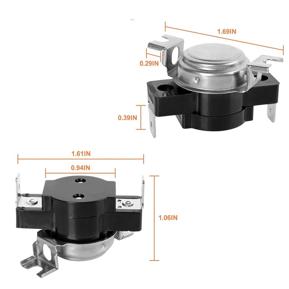 Range Oven Limit Thermostat WPFor 4449751 Replacement for Multiple Oven Models For 4449751 1550872 AH2375382 EA2375382