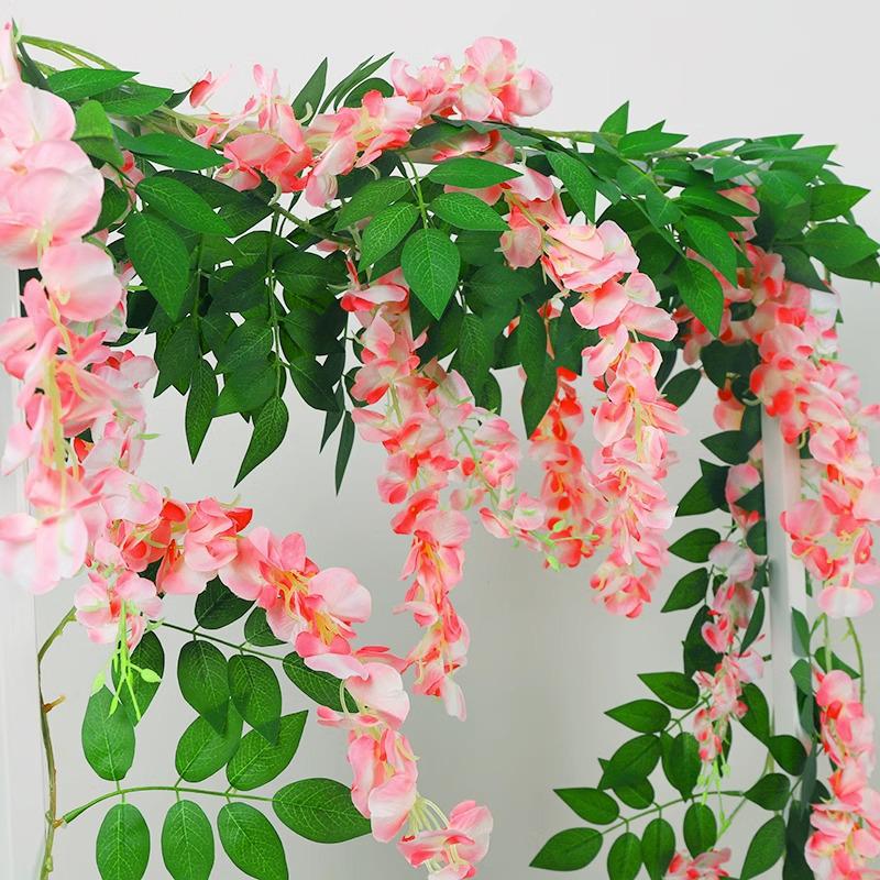 Artificial Wisteria Flower Vine - Hanging Wedding & Outdoor Decoration