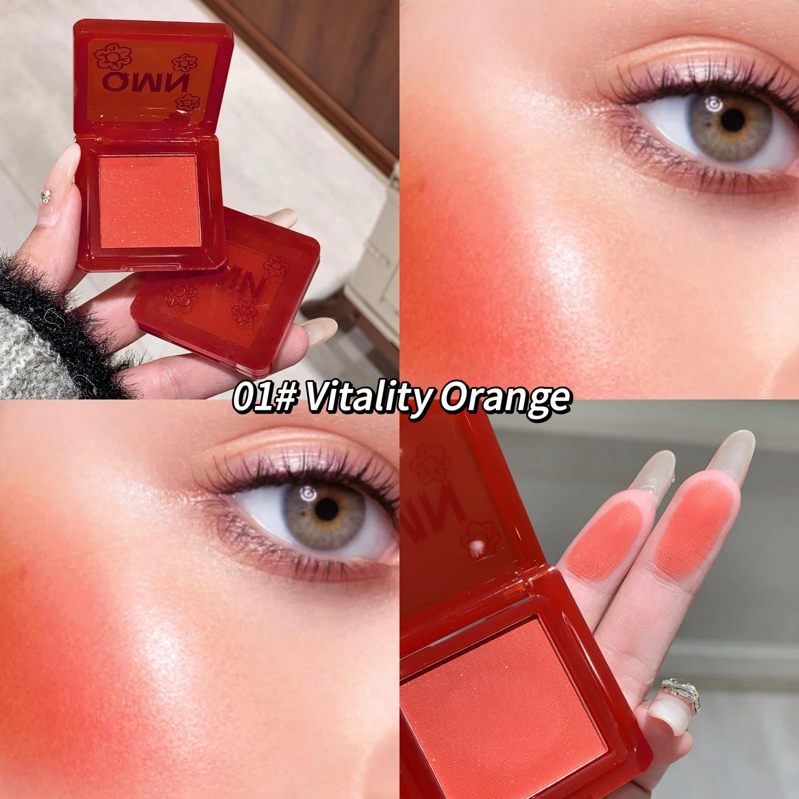 QMN Green Astringent Peach Blush