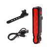 Road Bike Security Light Rechargeable Bicycles Light Night Cycling Tail Light Essential Accessory for Bicycles Security