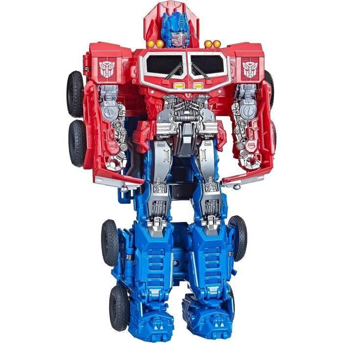 Transformers: Rise of the Beasts, figurine convertible Smash Changer Optimus Prime de 22,5 cm, à partir de 6 ans