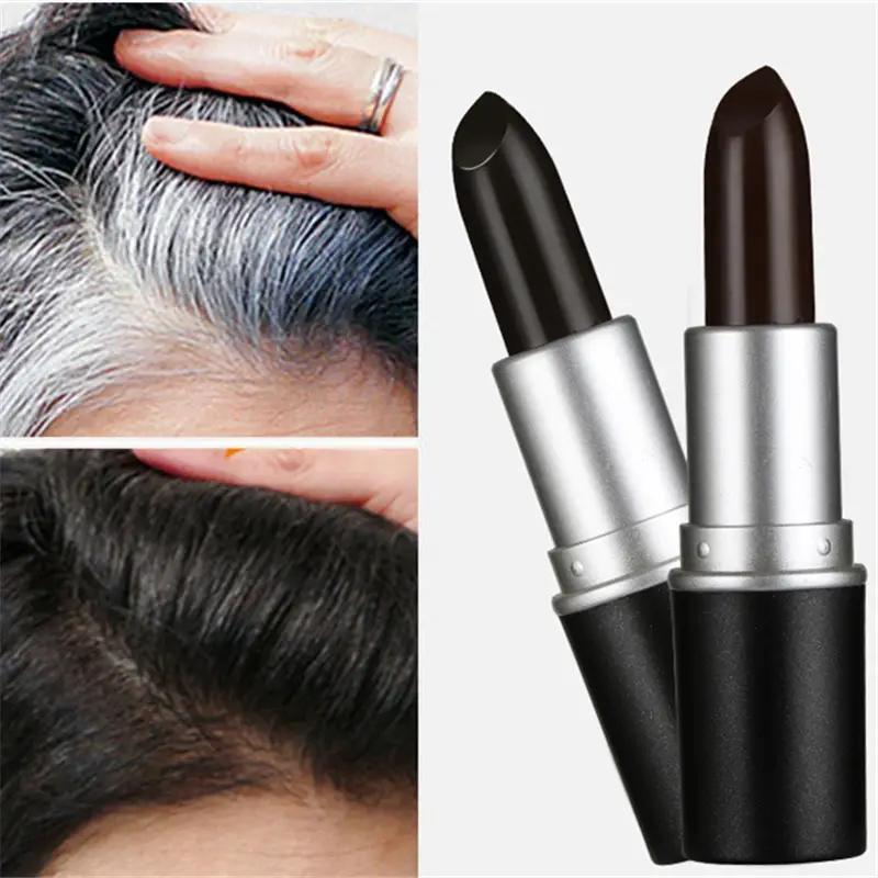Portable Hair Color Dye Pen Fast Temporary To Cover White Disposable DIY Hair Cream Disposable Hair Color Stick