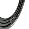 Litepro Rims 349 16x1-3/8 For Brompton Aluminum Alloy Double Wall All Black 20-24-28-36H Schrader valve Folding Bike Wheel Rim