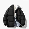 Lamb Fluff Cotton-padded Jacket Men's Jacket Corduroy Winter Double-sided Cotton-padded Jacket with Fleece and Thickened Cotton-padded Jacket