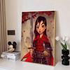 Disney Diamond Painting Mulan Themed Art Painting Illustration Cartoon 5D Diamond Cross Stitch Mosaic Home Decoration Gift