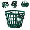 Golf Ball Basket Bucket Convenient Storage Golfball Container Holds 50 Balls for Backyard Court