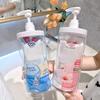 500/1000Ml Airtight Laundry Detergent Powder Storage Box Container Grain Storage Jar Bleach Storage Container Foam Dispenser