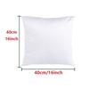 Customizable Polyester Pillow Case For Heat Printing Machine Washable Cushion Cover Personalizing Home Accessories