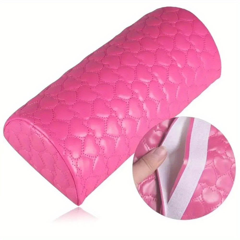 Detachable Washable Nail Art Sponge Pillow - Soft Hand Cushion for Arm Rest Holder Nail Art Hand Pad Semi-circular