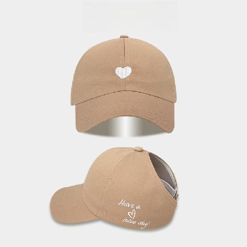 New Spring Summer Girls Hollow Heart Baseball Cap for Ponytail Kids Breathable Thin Visor Hat Toddler Sun Cap for Little Girl