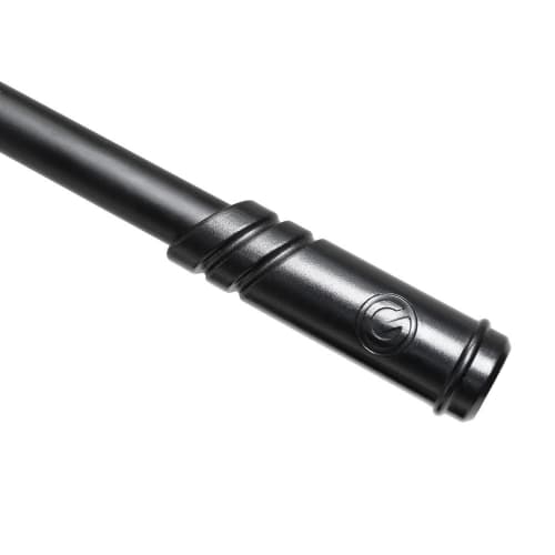 Gravity Microphone Stand with Two-Stage Boom and Tripod Base, Black, GMS4322B