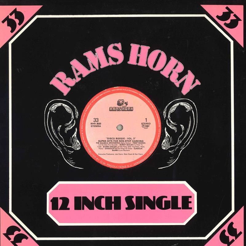 

LP Record VARIOUS - Disco Boogie Vol. 3 RHR3630 RAMS HORN 1987 Netherland Soul/Funk Used