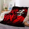 Joker'S Flannel Blanket Super Soft Warm Cozy Blanket For Sofa Bed Office Travel Allseason Home Decor Gift