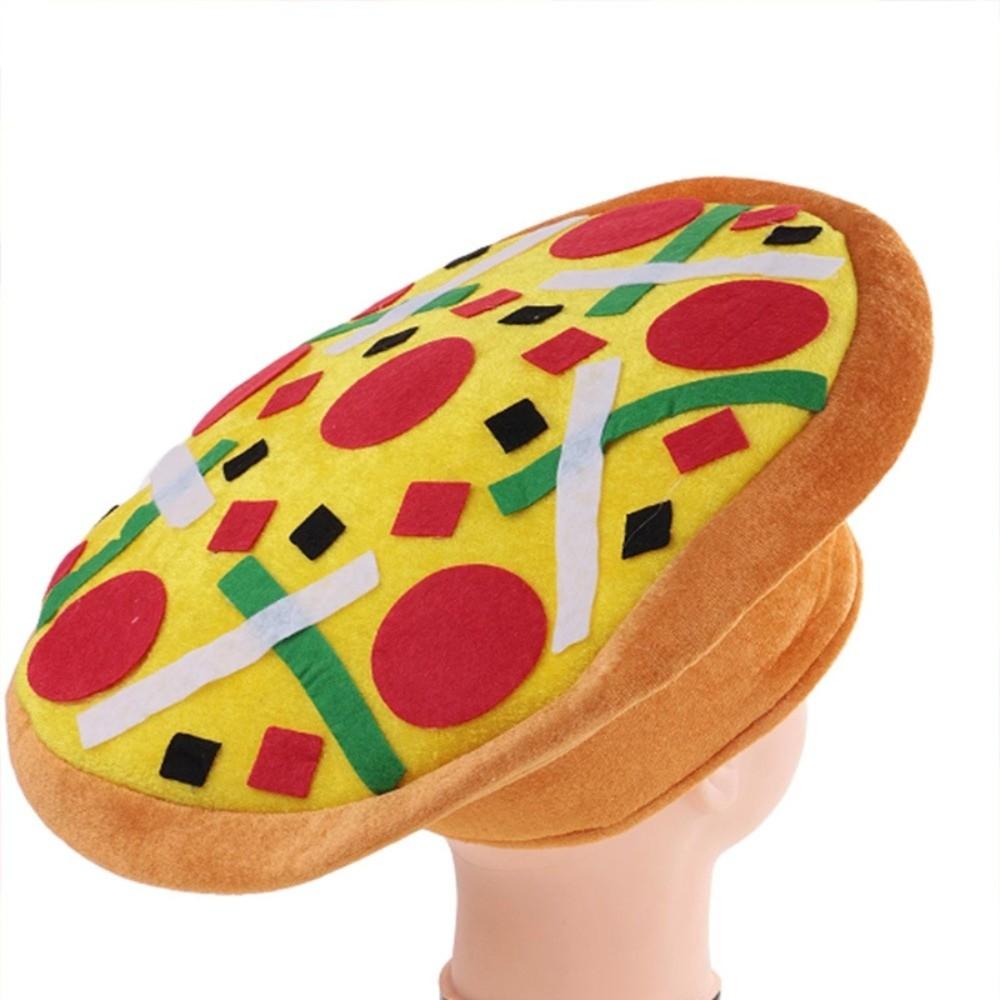New Year Halloween French Fries Hat Funny Cloth Taco Hair Hoop Sombrero Head Accessories Creative Pizza Hat Performance Props