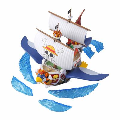 BANDAI SPIRITS One Piece Grand Ship Collection Thousand Sunny Flugmodell, farbcodiertes Kunststoffmodell