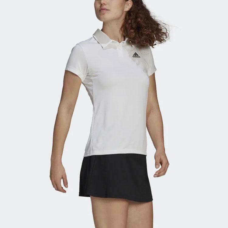 adidas Heat.Rdy Tennis Polo Shirt Women Tops White GL5804