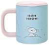 Skater Crayon Stainless Steel Mug with Vacuum Double 330ml Shin-chan STMG4N-A Lid, Insulated, Walled,