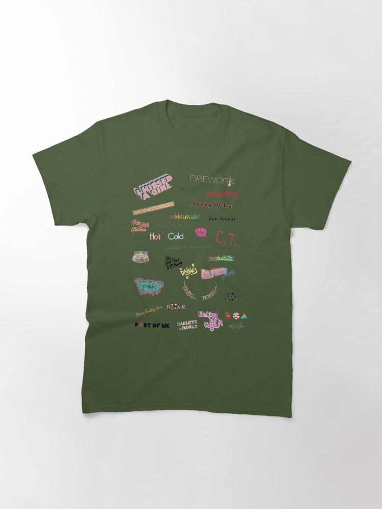 Katy Perry Katy Perry Discography (2008 - 2020) Classic T-Shirt