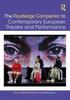 The The Routledge Companion To Contemporary European Theatre and Performance Book