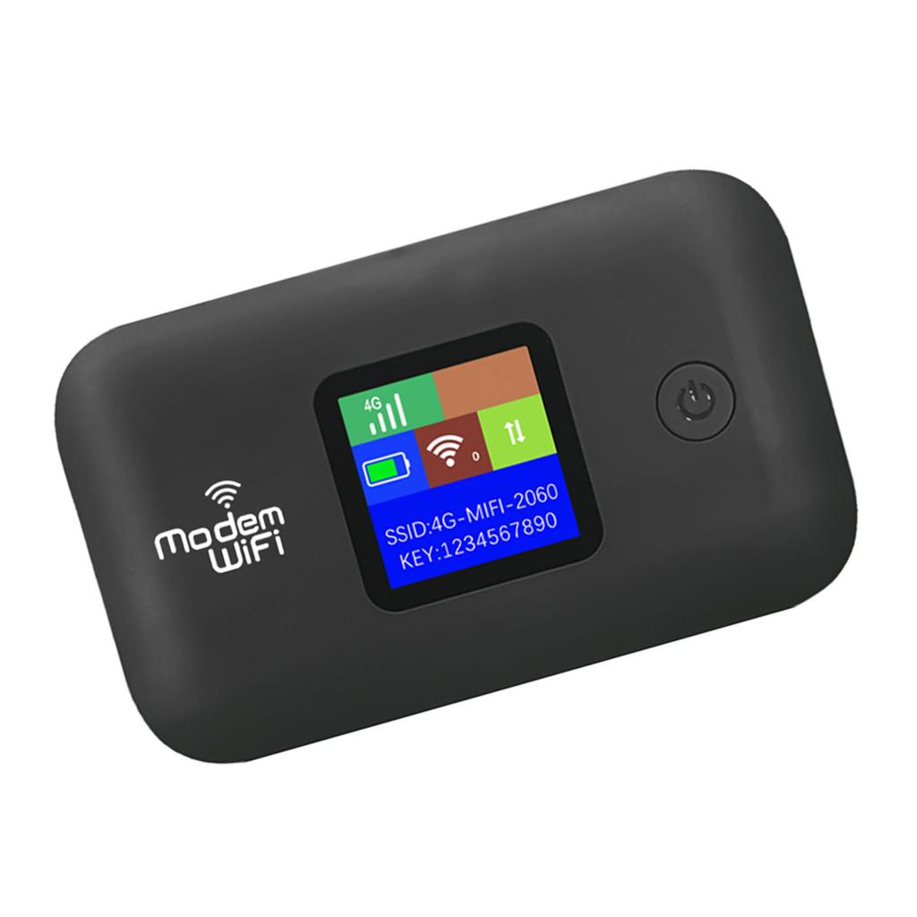 4G LTE Mobile Hotspot for Travel 4G Router with SIM Card Slot 300Mbps Up to 10 Devices for Europe Africa Southeast Asia