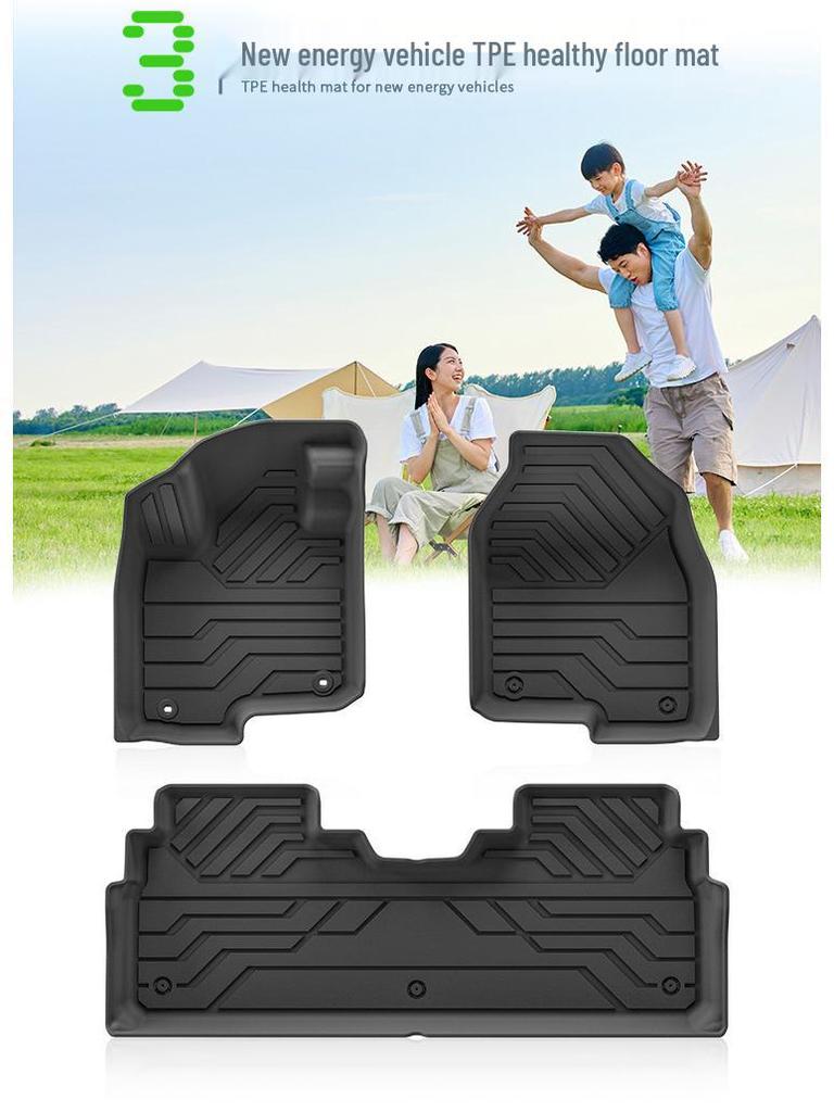 Eco-Friendly TPE Car Floor Mats & Trunk Mat for 25 Honda S7 Models