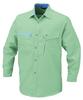COCOS Nobuoka K-1208 Long Sleeve Shirt, Green, Size M